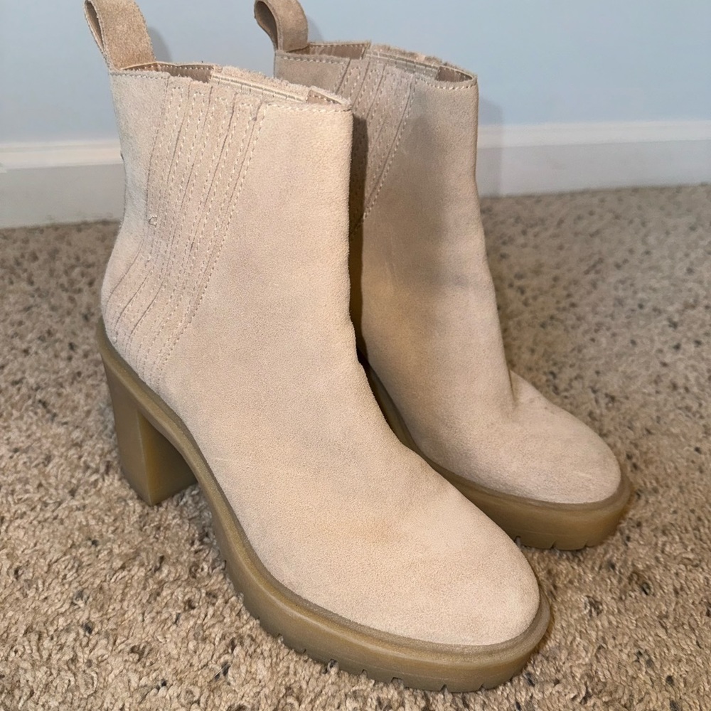Dolce vita celia suede ankle bootie 7